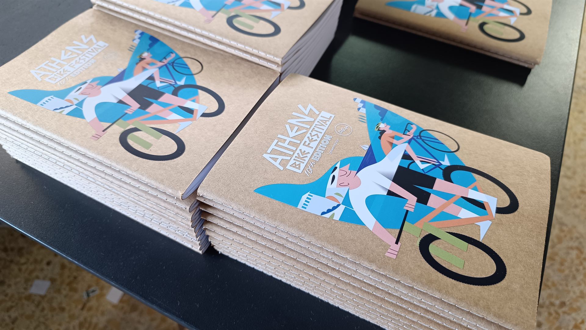 Athens Bike Festival print collateral